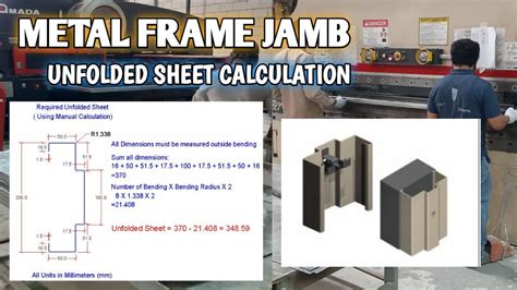 sheet metal fabrication time calculator|unfolded sheet metal calculator.